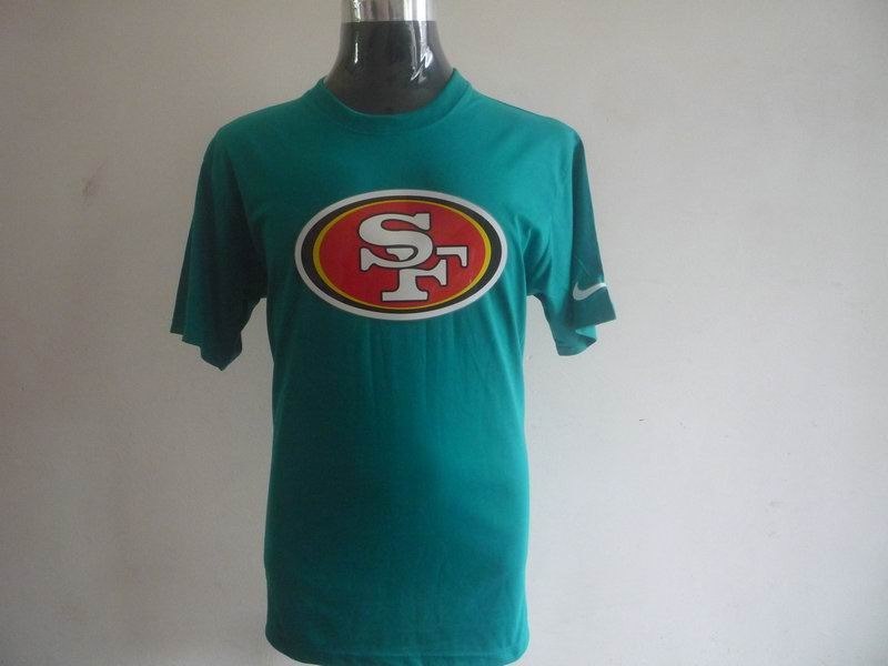 san francisco 49ers sideline legend authentic logo dri-fit t-shirt green