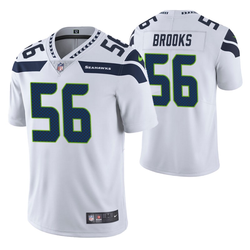 seahawks jordyn brooks vapor limited white jersey men stitched