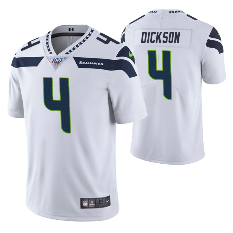 seahawks michael dickson jersey vapor limited men's 100th season stitched