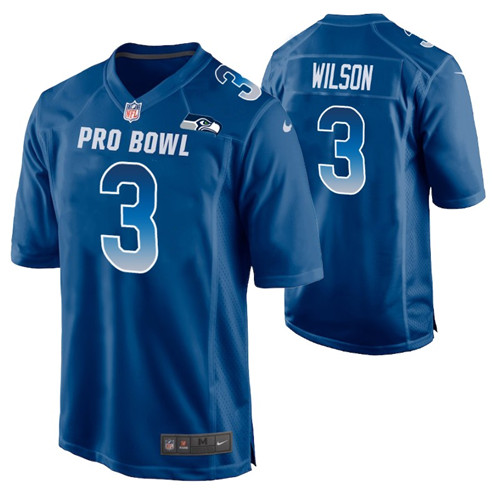 seahawks russell wilson 2019 pro bowl jersey stitched