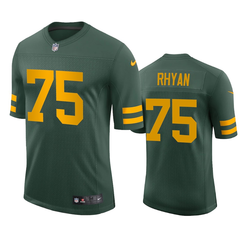 sean rhyan packers green vapor jersey 0a