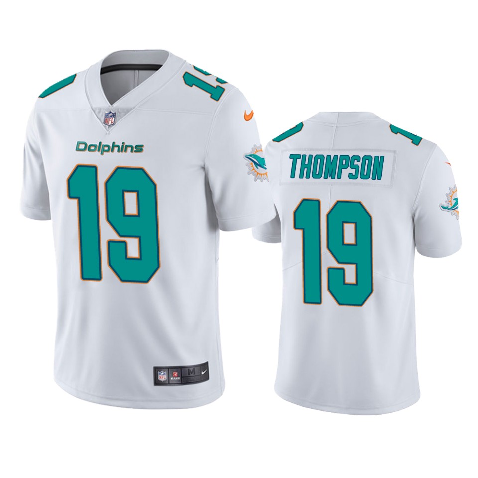 skylar thompson dolphins vapor limited white jersey