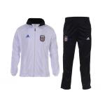 soccer coat Argentina white suit