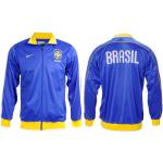 soccer coat Brazil blue