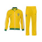 soccer coat Brazil yellow suit