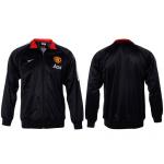 soccer coat Manchester Utd black