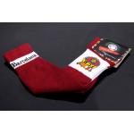 soccer sock Barcelona red