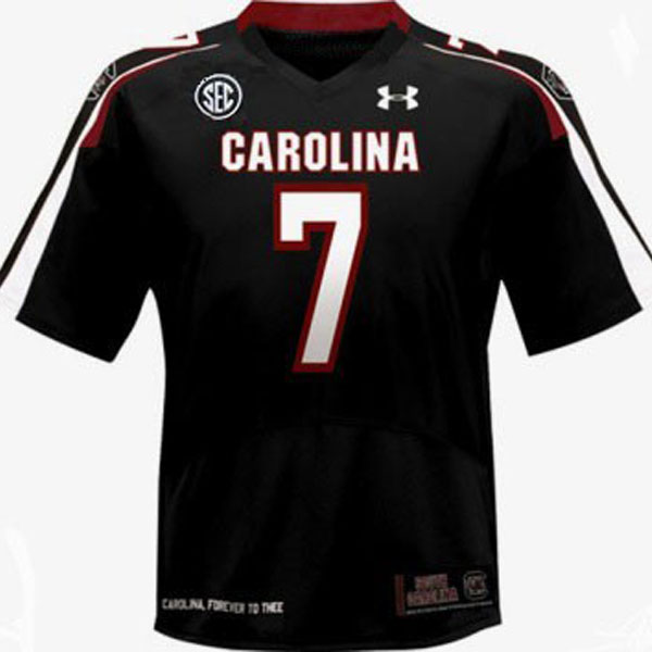 south carolina gamecocks 7 jadeveon clowney black football jersey