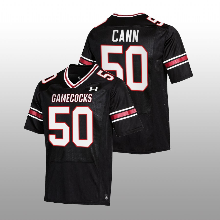 south carolina gamecocks a.j. cann black alumni football nil replica jersey