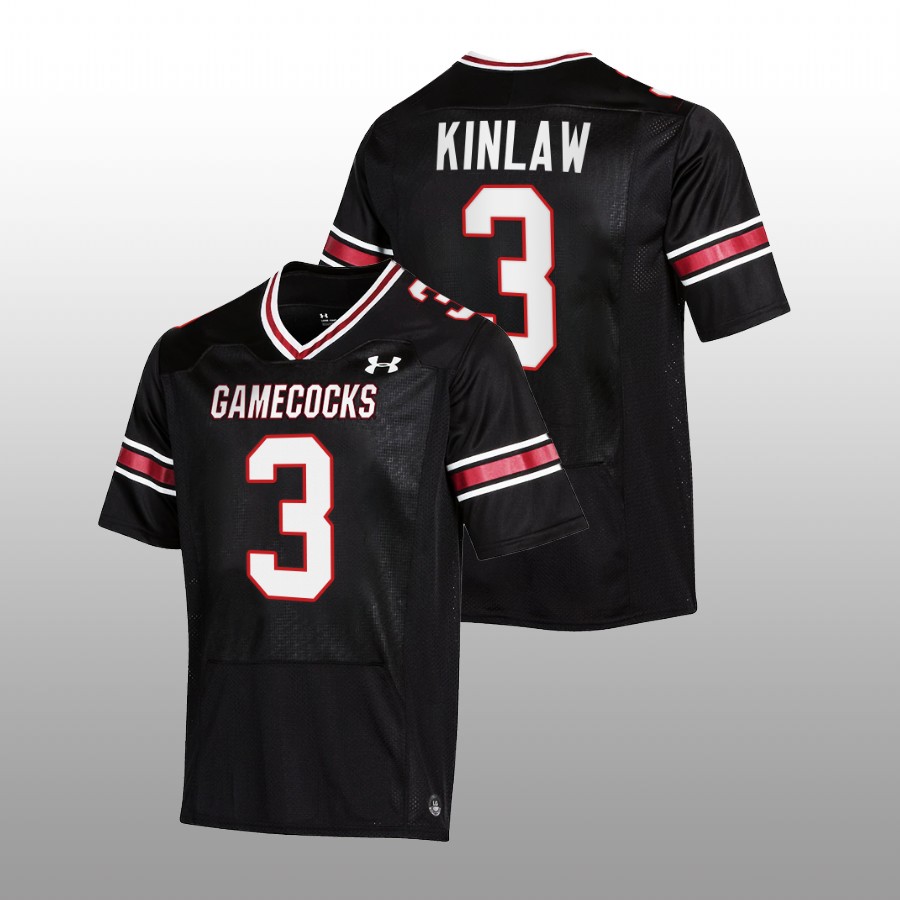south carolina gamecocks javon kinlaw black alumni football nil replica jersey