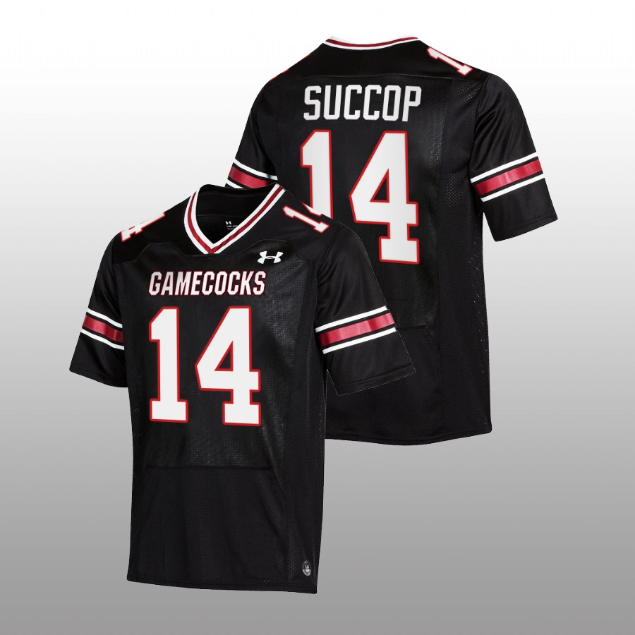 south carolina gamecocks ryan succop black alumni football nil replica jersey