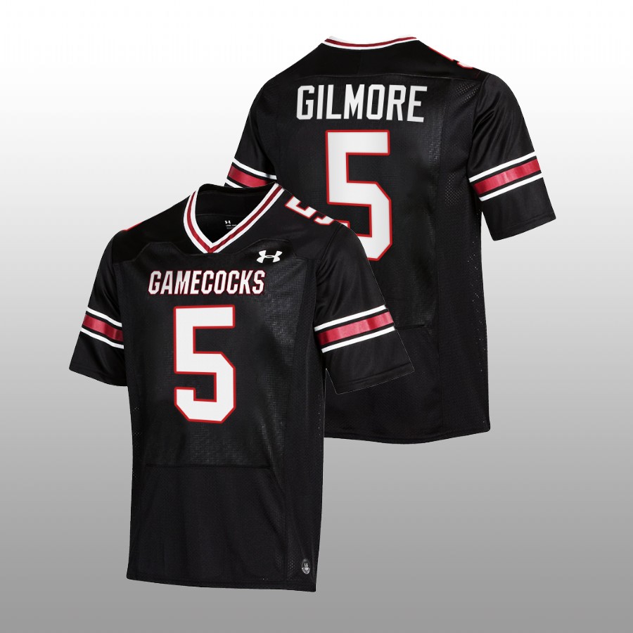 south carolina gamecocks stephon gilmore black alumni football nil replica jersey