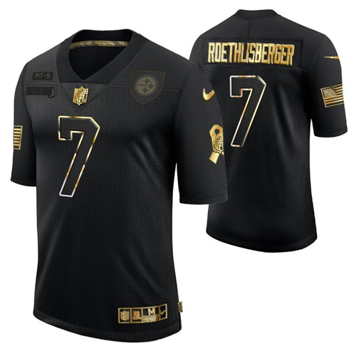 steelers-ben-roethlisberger-golden-limited-jersey-black-men