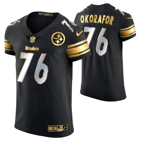 steelers-chukwuma-okorafor-golden-edition-jersey-black-men's