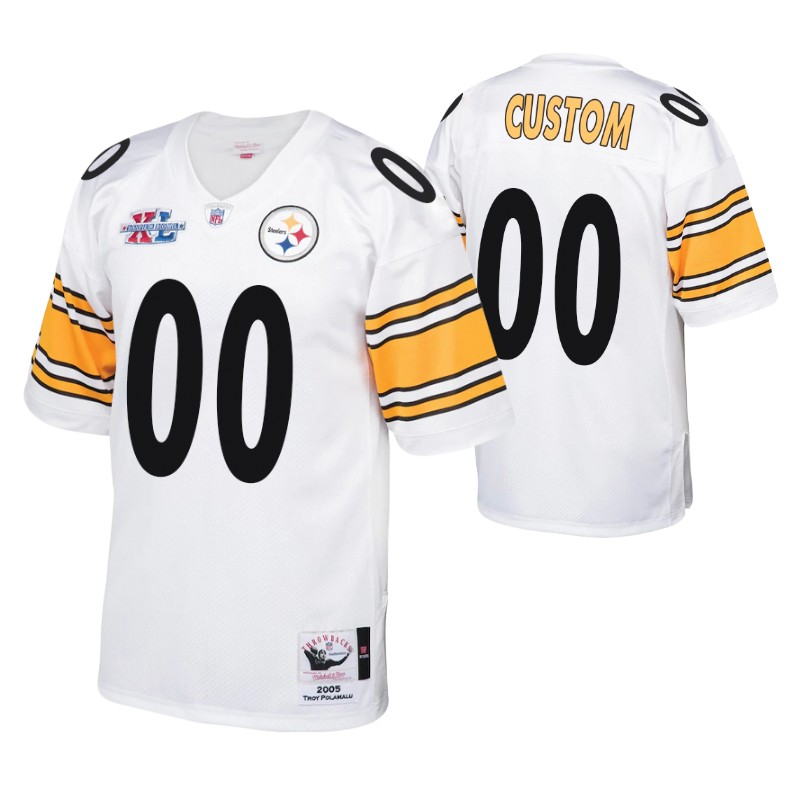 steelers-custom-super-bowl-xl-patch-jersey-throwback-white