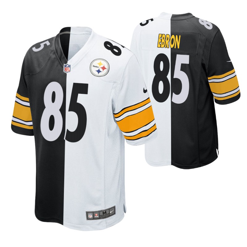 steelers-eric-ebron-split-jersey-black-white-two-tone
