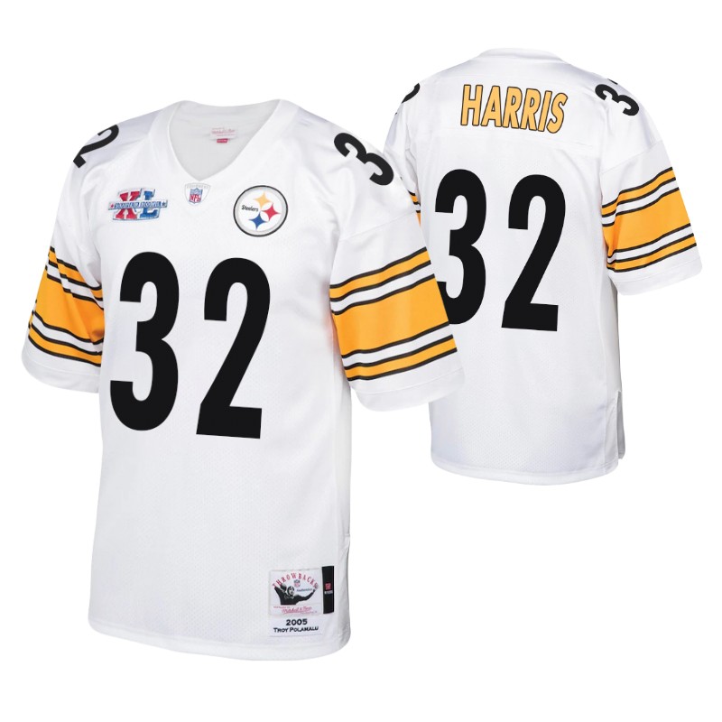 steelers-franco-harris-super-bowl-xl-patch-jersey-throwback-white