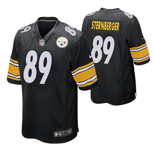 steelers-jace-sternberger-game-jersey-black