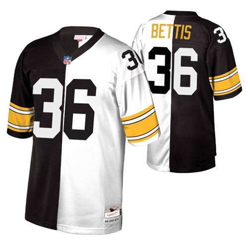 steelers-jerome-bettis-split-jersey-black-white-legacy-replica