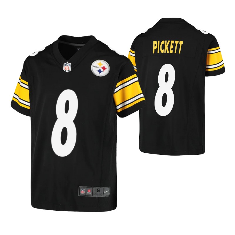 steelers-kenny-pickett-2022-nfl-draft-jersey-black-youth