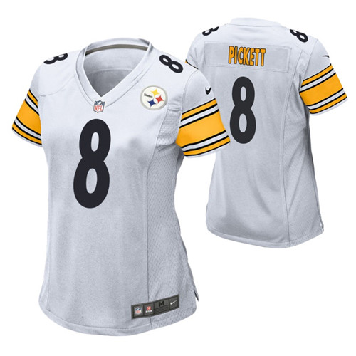 steelers-kenny-pickett-2022-nfl-draft-jersey-white-women's