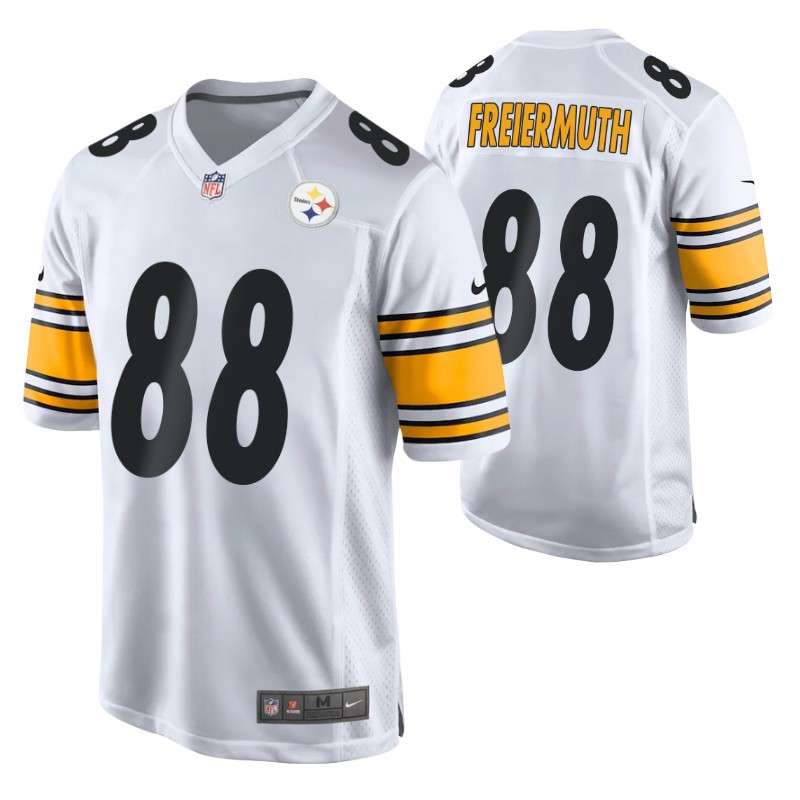 steelers-pat-freiermuth-game-jersey-white