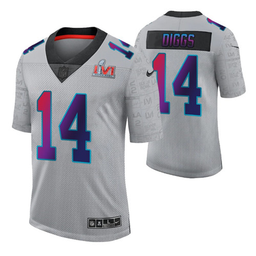 stefon-diggs-super-bowl-lvi-gray-jersey-limited