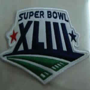 super bowl xliii tampa bay superbowl sb 43 jersey patch