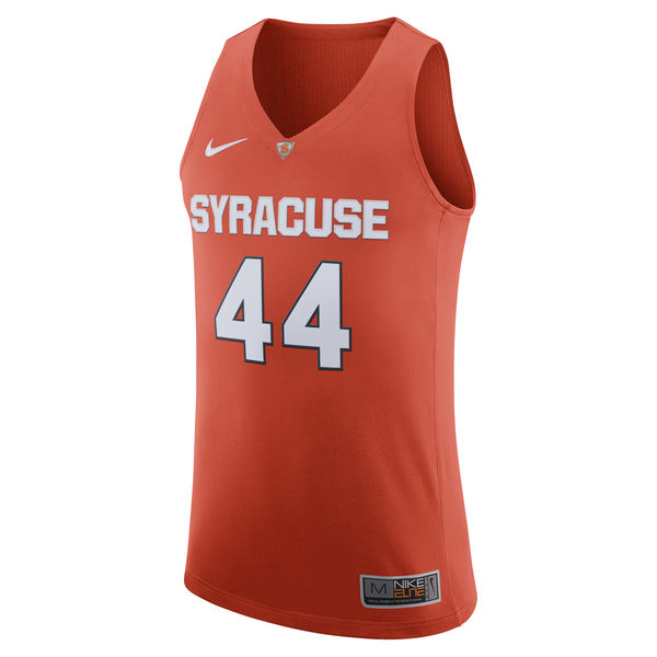syracuse orange 44 orange basketball jersey