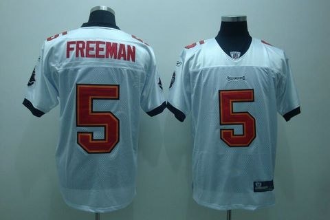 tampa bay buccanee 5 freeman whte jerseys
