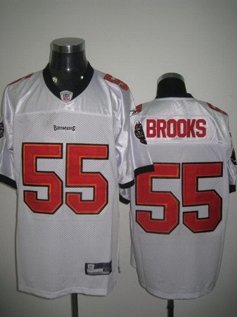 tampa bay buccanee 55 brooks white jerseys