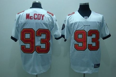 tampa bay buccanee 93 mccoy white jerseys