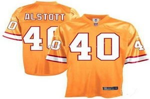 tampa bay buccaneers 40 alstott yellow jerseys