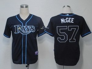 tampa bay rays 57 mcgee dark blue