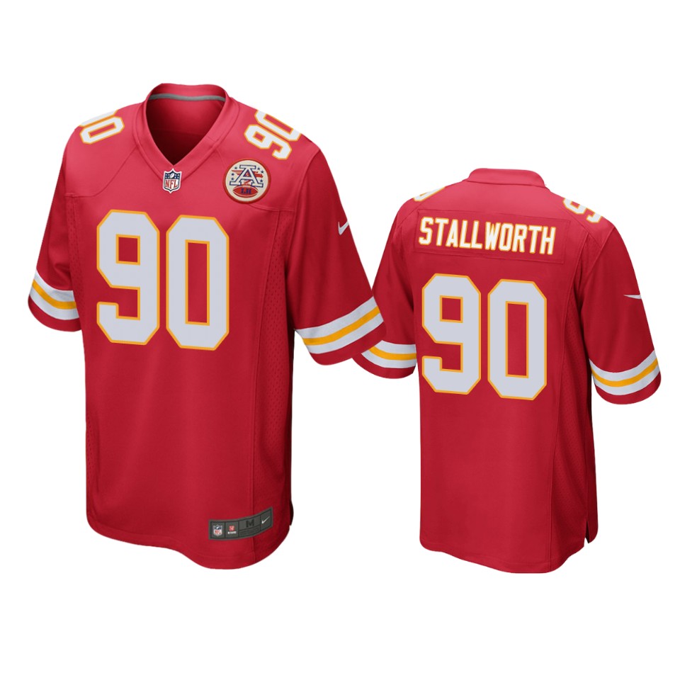 taylor stallworth chiefs game red jersey