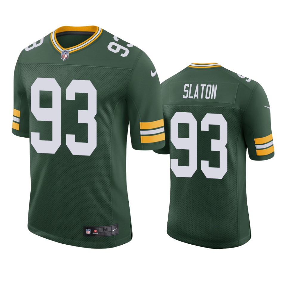 tedarrell slaton packers green vapor jersey