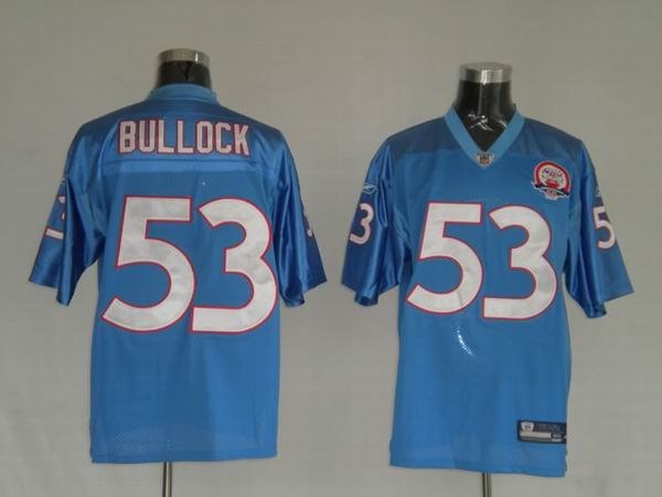 tennessee titans 53 keith bullock 53 light blue jerseys