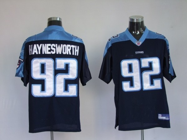 tennessee titans 92 albert haynesworth dark blue