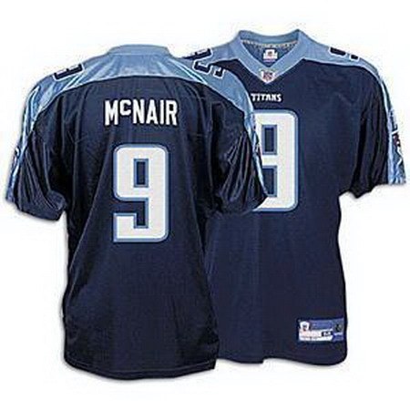 tennessee titans mcnair steve 9 navy blue authentica jersey