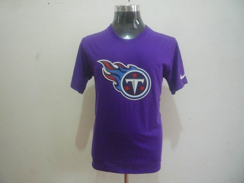 tennessee titans sideline legend authentic logo dri-fit t-shirt purple