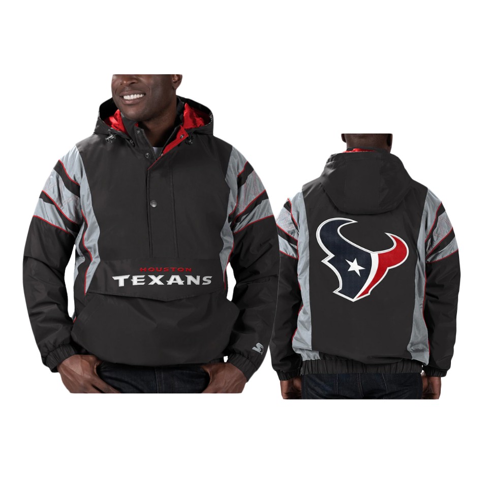 texans black thursday night gridiron reflective stripe jacket