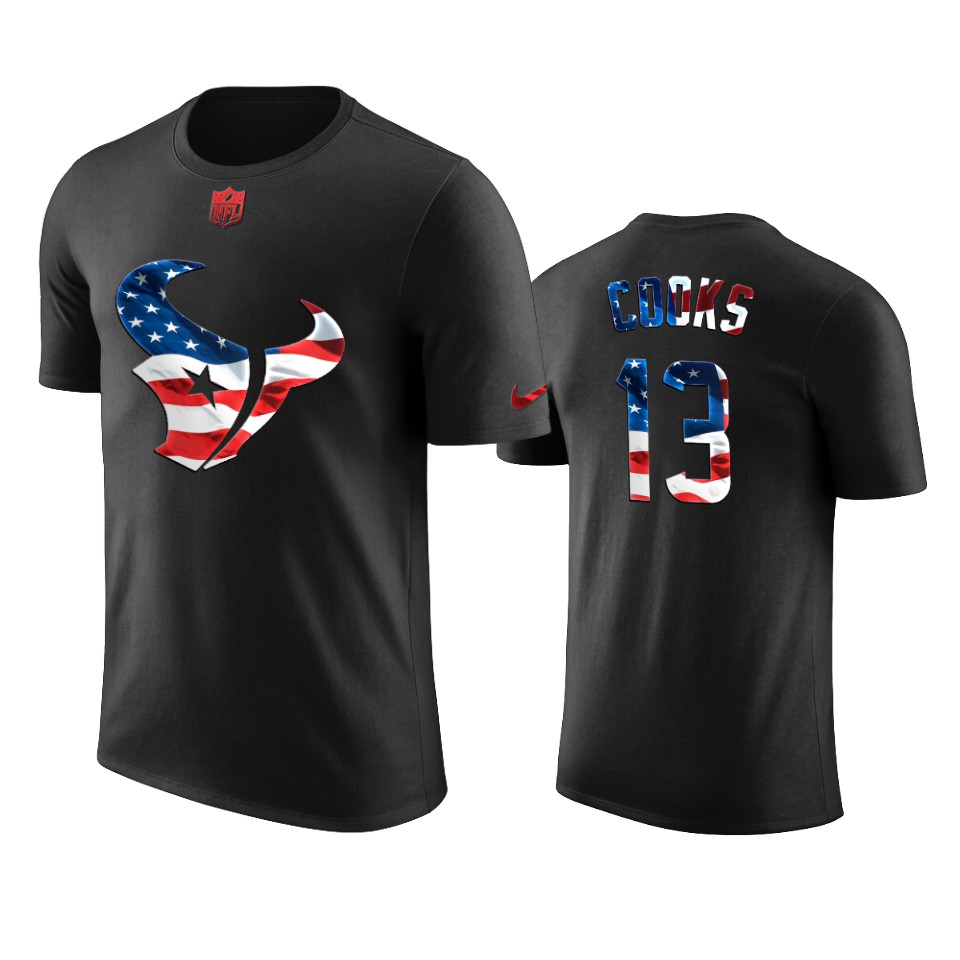 texans brandin cooks black 2020 independence day t shirt