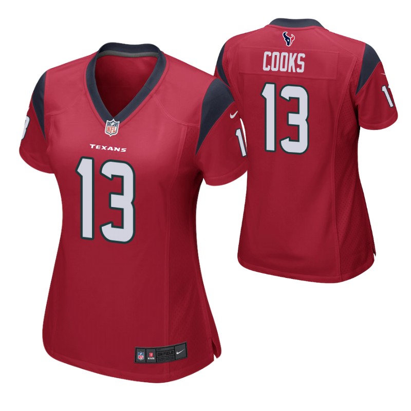 texans-brandin-cooks-game-jersey-red-women's