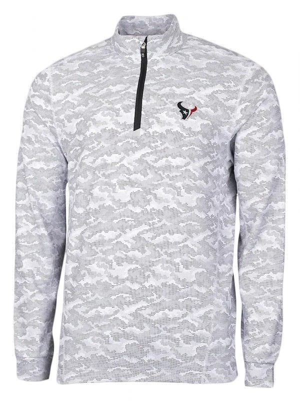 texans gray traverse camo print drytec jacket