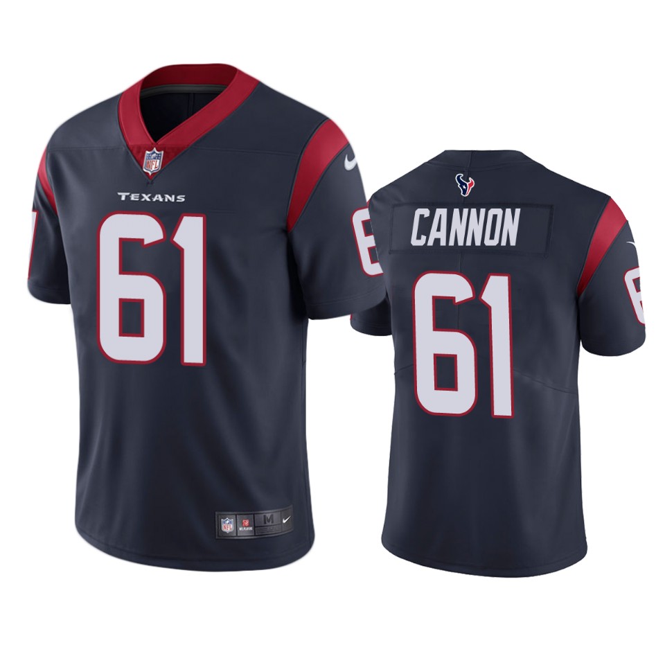 texans marcus cannon navy vapor jersey
