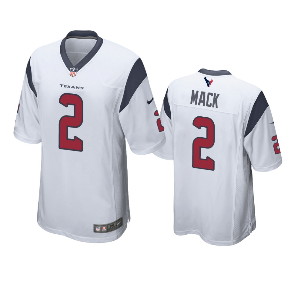 texans marlon mack game white jersey