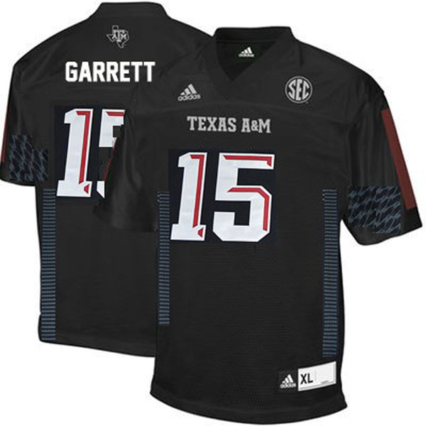 texas a&m aggies 15 myles garrett black football jersey