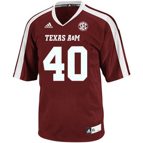texas a&m aggies 40 von miller red football youth jersey