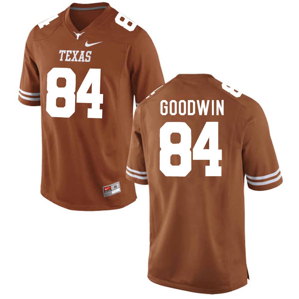texas longhorns brunt orange marquise goodwin college football jersey