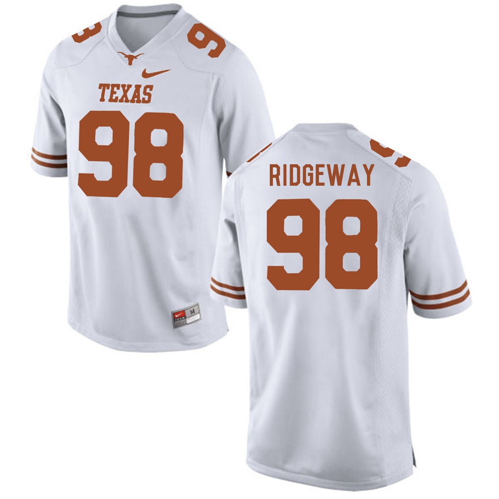 texas longhorns white hassan ridgeway college football jersey
